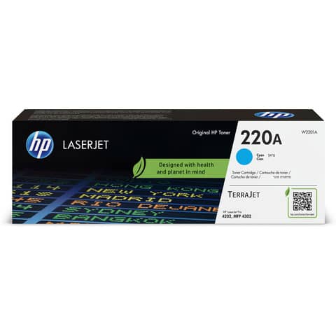 Toner LaserJet HP 220A ciano W2201A